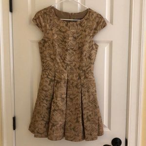 French Connection Gold Dress
